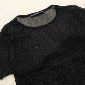 Brandy Melville Shear black top
